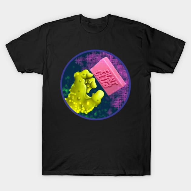 Wash your hands - Corona Virus fight club T-Shirt by undersideland